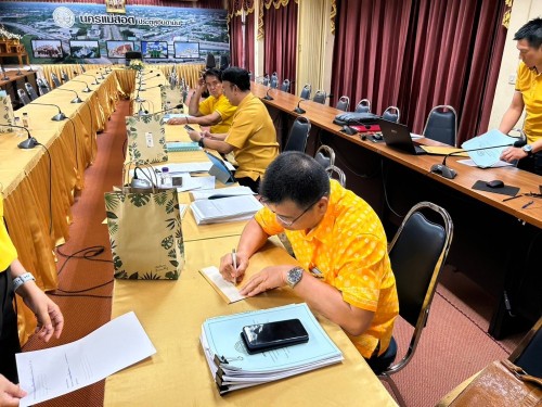 ประชุมคณะกรรมการสอบคัดเลือกพนักงานเทศบาลให้ดำรงตำแหน่งต่างสายงานจากตำแหน่งสายงานประเภททั่วไปให้ดำรงตำแหน่งสายงานประเภทวิชาการ ระดับปฏิบัติการ ตำแหน่งนักป้องกันและบรรเทาสาธารณภัย ระดับปฏิบัติการ ครั้งที่ 3/2567