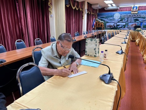 ประชุมคณะกรรมการสอบคัดเลือกพนักงานเทศบาลให้ดำรงตำแหน่งต่างสายงานจากตำแหน่งสายงานประเภททั่วไปให้ดำรงตำแหน่งสายงานประเภทวิชาการ ระดับปฏิบัติการ ตำแหน่งนักป้องกันและบรรเทาสาธารณภัย ระดับปฏิบัติการ ครั้งที่ 3/2567