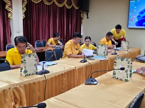 ประชุมคณะกรรมการสอบคัดเลือกพนักงานเทศบาลให้ดำรงตำแหน่งต่างสายงานจากตำแหน่งสายงานประเภททั่วไปให้ดำรงตำแหน่งสายงานประเภทวิชาการ ระดับปฏิบัติการ ตำแหน่งนักป้องกันและบรรเทาสาธารณภัย ระดับปฏิบัติการ ครั้งที่ 3/2567