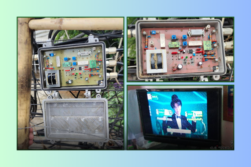 เจ้าหน้าที่กองยุทธศาสตร์และงบประมาณ ดำเนินการตามคำร้อง ขอซ่อมแซมเคเบิ้ลทีวี และขอดูกล้องวงจรปิด