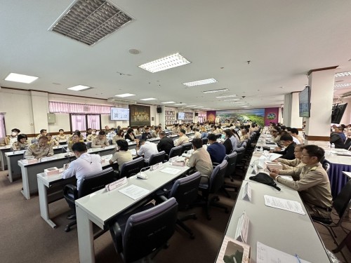 เจ้าหน้าที่กองยุทธศาสตร์และงบประมาณ ร่วมประชุม คณะกรรมการศูนย์อำนวยการป้องกันและปราบปรามยาเสพติดจังหวัดตาก ครั้งที่ 5/2567