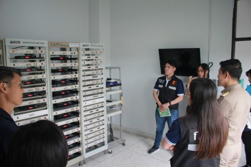 กองยุทธศาสตร์และงบประมาณ ต้อนรับคณะจาก สำนักงานคณะกรรมการกิจการกระจายเสียง กิจการโทรทัศน์ และกิจการโทรคมนาคมแห่งชาติ