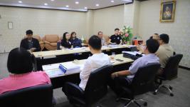 กองวิชาการและแผนงาน เข้าร่วมให้การต้อนรับคณะเลขานุการกรรมาธิการปกครองท้องถิ่น วุฒิสภา 