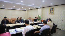 กองวิชาการและแผนงาน เข้าร่วมให้การต้อนรับคณะเลขานุการกรรมาธิการปกครองท้องถิ่น วุฒิสภา 