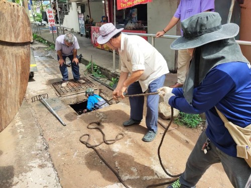 ตามที่เจ้าหน้าที่ภาคสนามกองช่างสุขาภิบาล ได้ออกปฏิบัติงานตามคำร้องทั่วไป