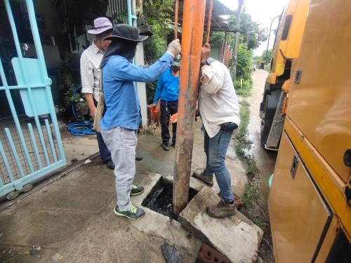 ตามที่เจ้าหน้าที่ภาคสนามกองช่างสุขาภิบาล ได้ออกปฏิบัติงานตามคำร้องทั่วไป