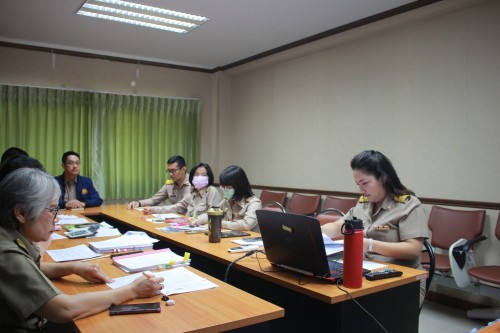 กองยุทธศาสตร์และงบประมาณ จัดประชุม เรื่อง การจัดทำงบประมาณรายจ่ายประจำปี พ.ศ. 2568