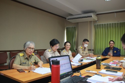 กองยุทธศาสตร์และงบประมาณ จัดประชุม เรื่อง การจัดทำงบประมาณรายจ่ายประจำปี พ.ศ. 2568