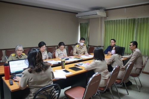 กองยุทธศาสตร์และงบประมาณ จัดประชุม เรื่อง การจัดทำงบประมาณรายจ่ายประจำปี พ.ศ. 2568