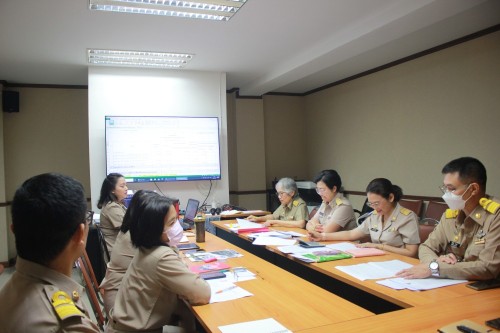 กองยุทธศาสตร์และงบประมาณ จัดประชุม เรื่อง การจัดทำงบประมาณรายจ่ายประจำปี พ.ศ. 2568