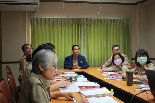 กองยุทธศาสตร์และงบประมาณ จัดประชุม เรื่อง การจัดทำงบประมาณรายจ่ายประจำปี พ.ศ. 2568