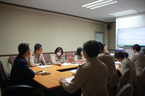 กองยุทธศาสตร์และงบประมาณ จัดประชุม เรื่อง การจัดทำงบประมาณรายจ่ายประจำปี พ.ศ. 2568