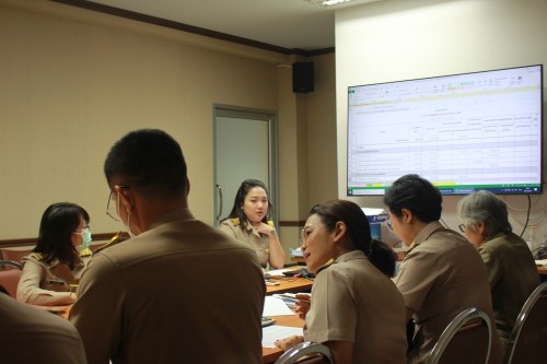 กองยุทธศาสตร์และงบประมาณ จัดประชุม เรื่อง การจัดทำงบประมาณรายจ่ายประจำปี พ.ศ. 2568