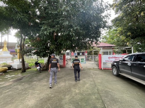 เจ้าหน้าที่เทศกิจ ออกตรวจตามมาตรการรักษาความปลอดภัยในโรงเรียน เขตเทศบาลนครแม่สอด 20/6/2567