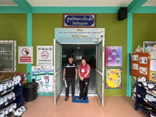 เจ้าหน้าที่เทศกิจ ออกตรวจตามมาตรการรักษาความปลอดภัยในโรงเรียน เขตเทศบาลนครแม่สอด 20/6/2567