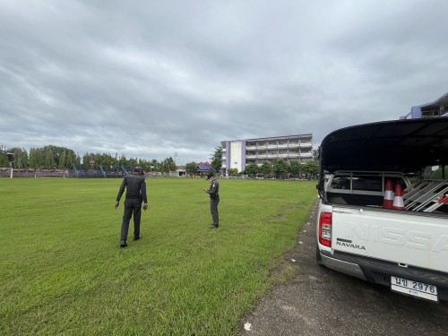 เจ้าหน้าที่เทศกิจ ออกตรวจตามมาตรการรักษาความปลอดภัยในโรงเรียน เขตเทศบาลนครแม่สอด 20/6/2567