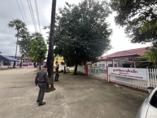 เจ้าหน้าที่เทศกิจ ออกตรวจตามมาตรการรักษาความปลอดภัยในโรงเรียน เขตเทศบาลนครแม่สอด 20/6/2567