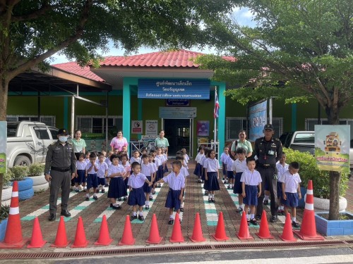 เจ้าหน้าที่เทศกิจ ออกตรวจตามมาตรการรักษาความปลอดภัยในโรงเรียน เขตเทศบาลนครแม่สอด 20/6/2567