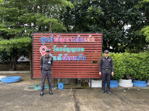 เจ้าหน้าที่เทศกิจ ออกตรวจตราตามมาตรการรักษาความปลอดภัยในโรงเรียน เขตเทศบาลนครแม่สอด 24/6/2567