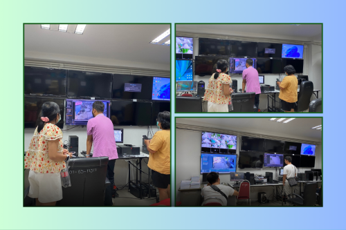 เจ้าหน้าที่กองยุทธศาสตร์และงบประมาณ ดำเนินการตามคำร้องขอซ่อมแซมเคเบิ้ลทีวี และคำขอใช้ข้อมูลจากกล้องวงจรปิด