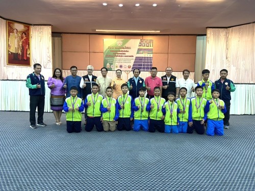 เทศบาลนครแม่สอดร่วมแสดงความยินดีกับนักเรียนในสังกัดเทศบาลนครแม่สอด ที่เดินทางไปเข้าแข่งขันกีฬา "นครเชียงรายเกมส์" คว้าเหรียญรางวัลเป็นอันดับ 2 ของภาคเหนือ