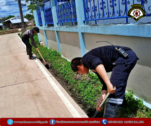ดับเพลิงนครแม่สอด ดำเนินการสูบน้ำท่วมขัง บริเวณใกล้เคียงมัสยิดมูฮาญี่รีน ชุมชนอิสลาม