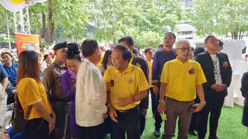 เทศบาลนครแม่สอดเข้าร่วมพิธีเปิดการแข่งขันทักษะทางวิชาการ ระดับภาคเหนือ 