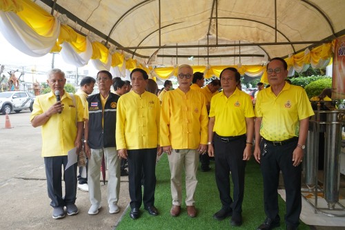 เทศบาลนครแม่สอดจัดพิธีหล่อเทียนจำนำพรรษา ประจำปี 2567