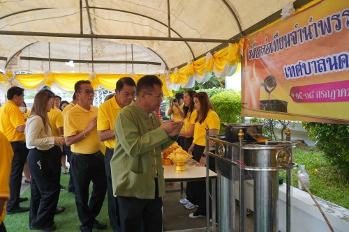 เทศบาลนครแม่สอดจัดพิธีหล่อเทียนจำนำพรรษา ประจำปี 2567