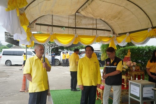 เทศบาลนครแม่สอดจัดพิธีหล่อเทียนจำนำพรรษา ประจำปี 2567