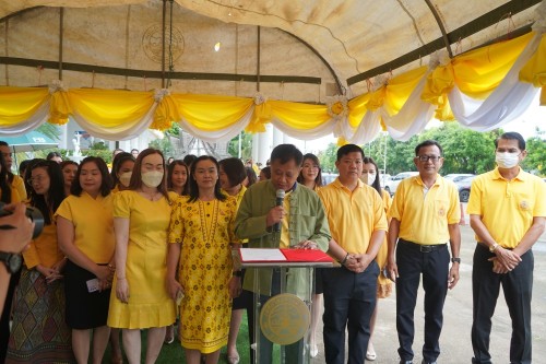 เทศบาลนครแม่สอดจัดพิธีหล่อเทียนจำนำพรรษา ประจำปี 2567