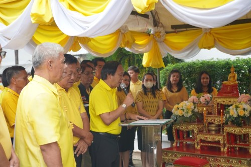 เทศบาลนครแม่สอดจัดพิธีหล่อเทียนจำนำพรรษา ประจำปี 2567