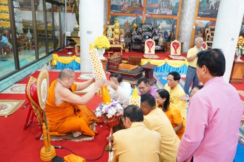 เทศบาลนครแม่สอดจัดกิจกรรมประเพณีแห่เทียนจำนำพรรษา ประจำปี พ.ศ. 2567