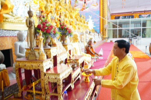 เทศบาลนครแม่สอดจัดกิจกรรมประเพณีแห่เทียนจำนำพรรษา ประจำปี พ.ศ. 2567