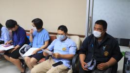 ผอ.กองวิชาการและแผนงานจัดประชุมประจำเดือนมิถุนายน กองวิชาการและแผนงาน เทศบาลนครแม่สอด ครั้งที่ 8/2563