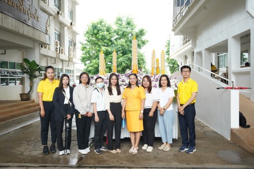 เทศบาลนครแม่สอดจัดกิจกรรมประเพณีแห่เทียนจำนำพรรษา ประจำปี พ.ศ. 2567