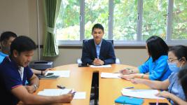 ผอ.กองวิชาการและแผนงานจัดประชุมประจำเดือนมิถุนายน กองวิชาการและแผนงาน เทศบาลนครแม่สอด ครั้งที่ 8/2563