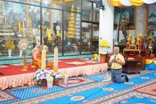 เทศบาลนครแม่สอดจัดกิจกรรมประเพณีแห่เทียนจำนำพรรษา ประจำปี พ.ศ. 2567