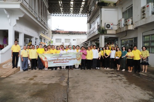 กองยุทธศาสตร์และงบประมาณ เข้าร่วมงานประเพณีแห่เทียนจำนำพรรษา ประจำปีงบประมาณ 2567