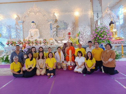 กองยุทธศาสตร์และงบประมาณ เข้าร่วมงานประเพณีแห่เทียนจำนำพรรษา ประจำปีงบประมาณ 2567