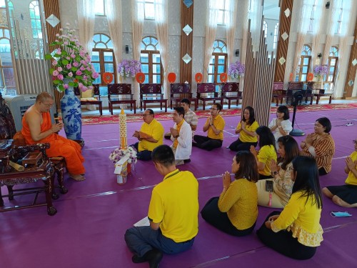 กองยุทธศาสตร์และงบประมาณ เข้าร่วมงานประเพณีแห่เทียนจำนำพรรษา ประจำปีงบประมาณ 2567