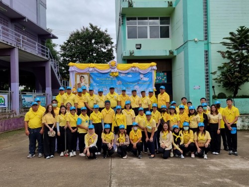 กิจกรรม จิตอาสาพัฒนาปรับปรุงภูมิทัศน์ เฉลิมพระเกียรติพระบาทสมเด็จพระเจ้าอยู่หัว เนื่องในโอกาสพระราชพิธีมหามงคลเฉลิมพระชนมพรรษา 6 รอบ 28 กรกฎาคม 2567