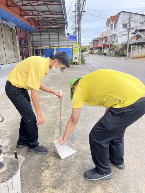กิจกรรม จิตอาสาพัฒนาปรับปรุงภูมิทัศน์ เฉลิมพระเกียรติพระบาทสมเด็จพระเจ้าอยู่หัว เนื่องในโอกาสพระราชพิธีมหามงคลเฉลิมพระชนมพรรษา 6 รอบ 28 กรกฎาคม 2567