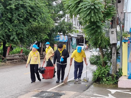 กิจกรรม จิตอาสาพัฒนาปรับปรุงภูมิทัศน์ เฉลิมพระเกียรติพระบาทสมเด็จพระเจ้าอยู่หัว เนื่องในโอกาสพระราชพิธีมหามงคลเฉลิมพระชนมพรรษา 6 รอบ 28 กรกฎาคม 2567