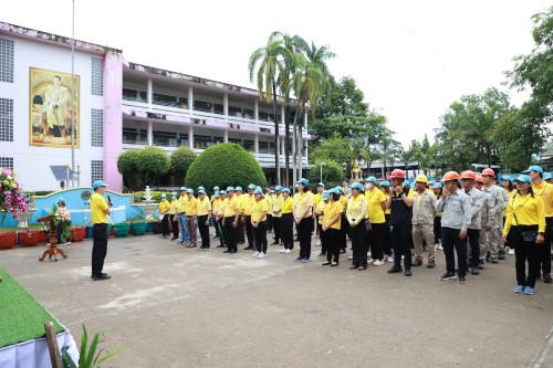 กองยุทธศาสตร์และงบประมาณ เข้าร่วมกิจกรรมจิตอาสาพัฒนาปรับปรุงภูมิทัศน์เฉลิมพระเกียรติ พระบาทสมเด็จพระเจ้าอยู่หัว เนื่องในโอกาสพระราชพิธีมหามงคล เฉลิมพระชนมพรรษา 6 รอบ 28 กรกฎาคม 2567
