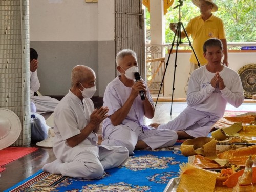 เทศบาลนครแม่สอดร่วมกับวัดแม่ซอดหน้าด่าน ร่วมสืบสานประเพณีแล้อุ๊ปั๊ดตะก่า ประจำปี 2567