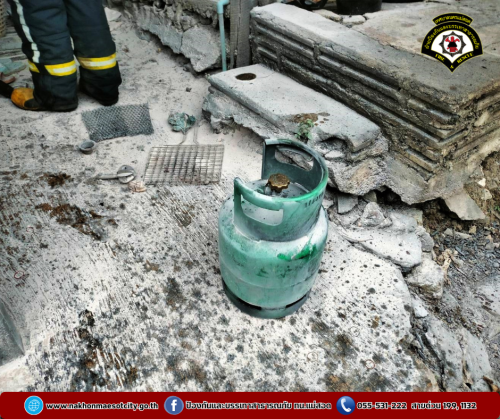 ดับเพลิงนครแม่สอด ออกระงับเหตุเพลิงไหม้เพิงพักอาศัยของประชาชน บริเวณใกล้เคียงมัสยิดมะดีนะฮ์