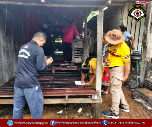 ดับเพลิงนครแม่สอด ออกระงับเหตุเพลิงไหม้เพิงพักอาศัยของประชาชน บริเวณใกล้เคียงมัสยิดมะดีนะฮ์