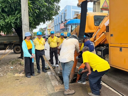 กองช่างสุขาภิบาลได้เข้าร่วมกิจกรรมจิตอาสาพัฒนาปรับปรุงภูมิทัศน์เฉลิมพระเกียรติ พระบาทสมเด็จพระเจ้าอยู่หัว เนื่องในโอกาสพระราชพิธีมหามงคลเฉลิมพระชนมพรรษา 6 รอบ 28 กรกฎาคม 2567