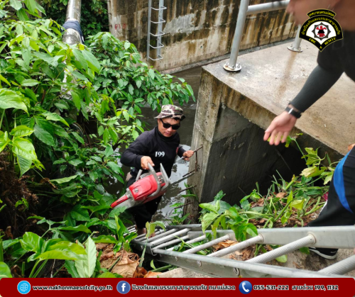 ดับเพลิงนครแม่สอด ร่วมกิจกรรมจิตอาสาพัฒนาปรับปรุงภูมิทัศน์เฉลิมพระเกียรติ พระบาทสมเด็จพระเจ้าอยู่หัว เนื่องในโอกาสพระราชพิธีมหามงคลเฉลิมพระชนมพรรษา 6 รอบ 28 กรกฎาคม 2567